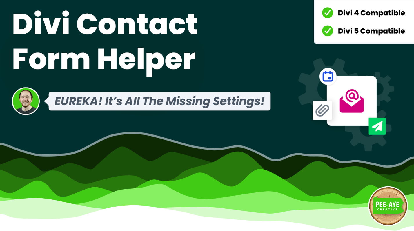 Divi Contact Form Helper, the form builder module for Divi